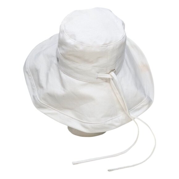 Kooringal Australia Bucket Hat Womens White Cotton Wide Brim Adjustable OSFM NWD - Picture 2 of 12